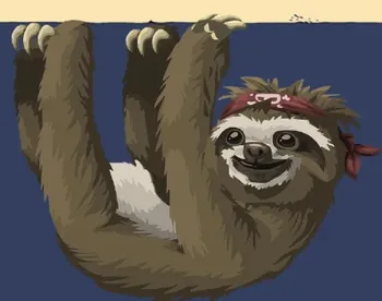 Degrowth Sloths Image