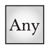 Any